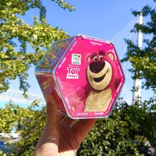 正版迪士尼草莓熊盲盒挂件草莓熊公仔钥匙扣书包挂件挂饰毛绒女