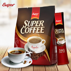 super/超级马来西亚进口速溶咖啡粉 速溶冲调饮品三合一原味800g