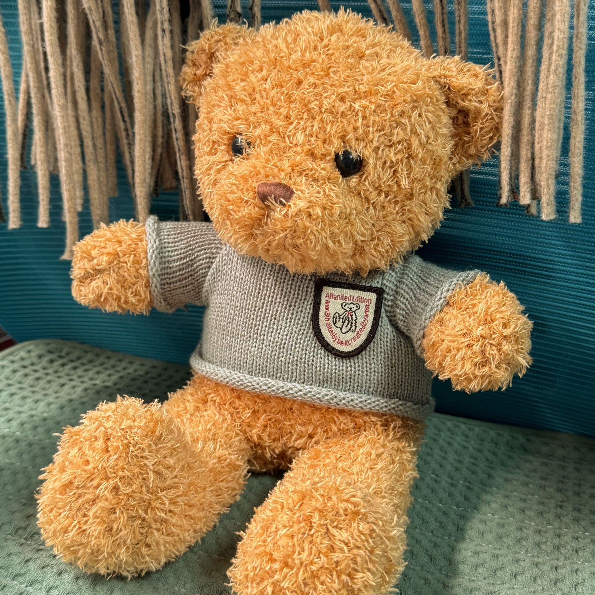 可爱泰迪熊毛绒玩具抱抱熊玩偶穿衣小熊公仔抱枕布娃娃送女生礼物