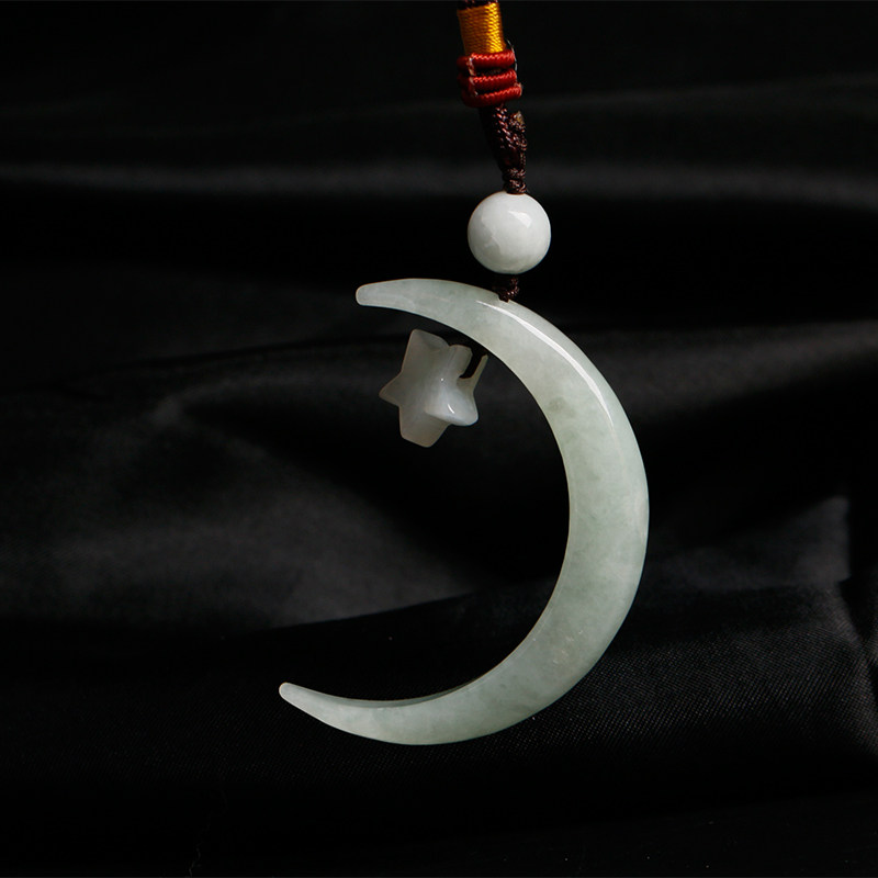 张铁军翡翠和田玉手链女清新个性