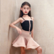 梵蒂恺2025新款夏季拉丁舞服女童高级感练功服儿童演出服舞蹈服