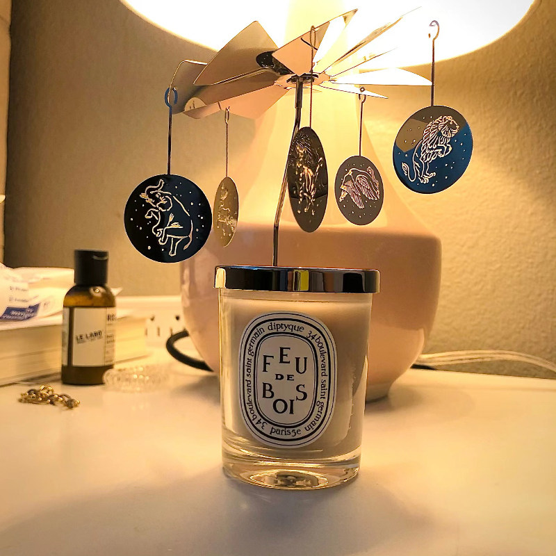 diptyque蒂普提克香薰蜡烛旋转走马灯助眠香氛礼物送生日新婚礼盒