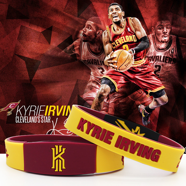 凯里欧文骑士队2号硅胶夜光手环篮球运动腕带纪念同款mvp球迷珍藏