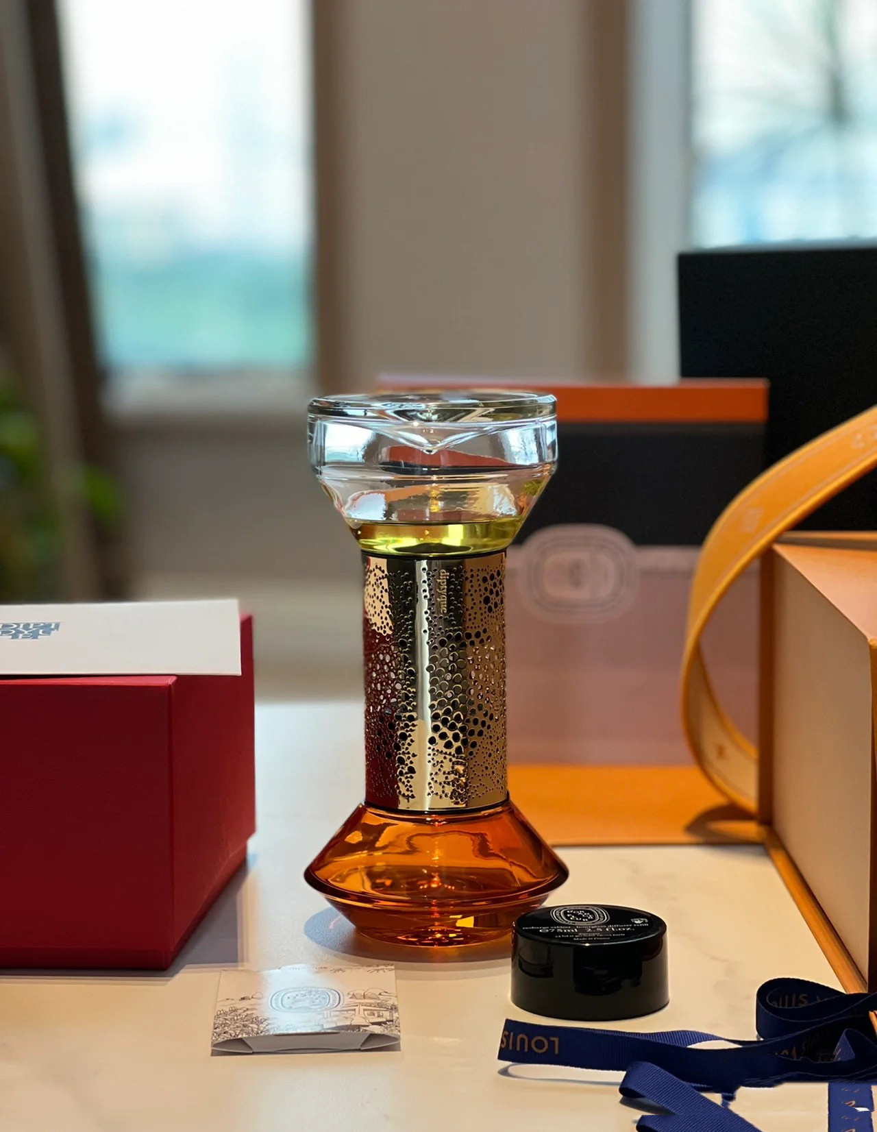 diptyque蒂普提克室内沙漏翻转香氛香薰扩香精75ml玫瑰无花果橙花