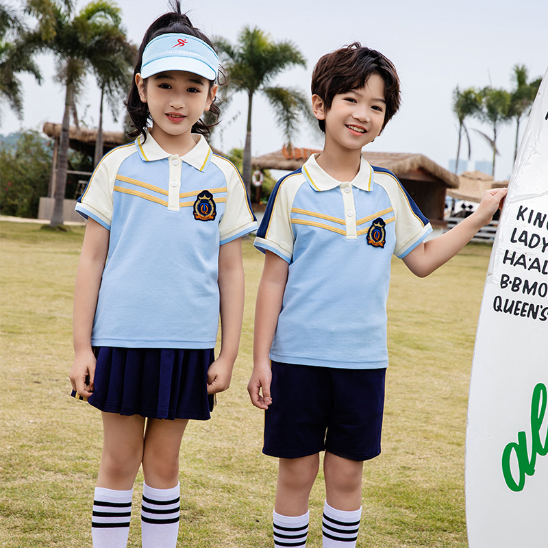 校服套装小学生学院风儿童韩一年级班服夏季春秋装夏装幼儿园园服