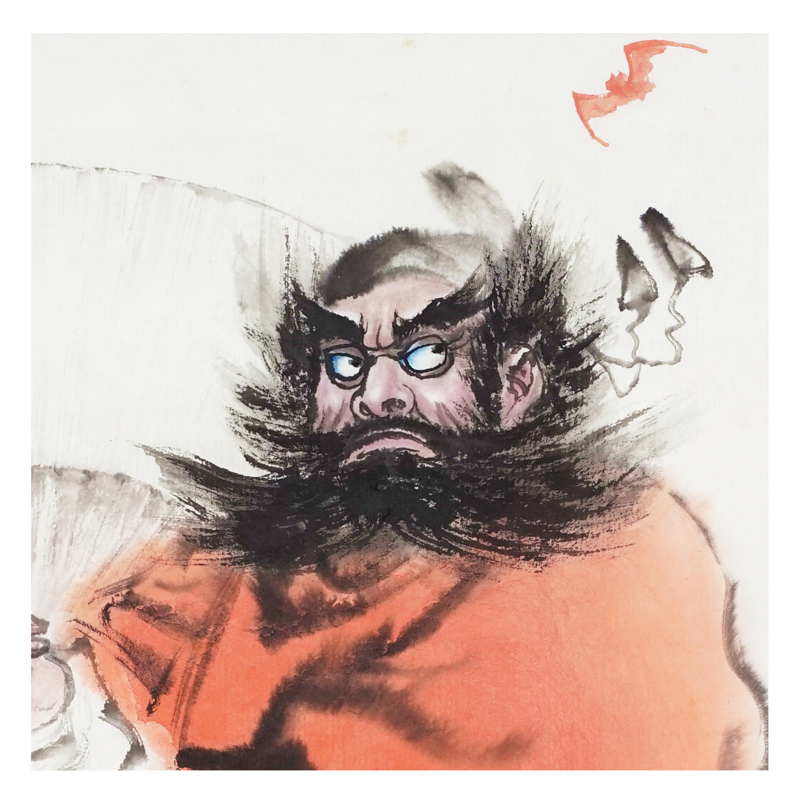 钟秉炎《钟馗》成都画院画师