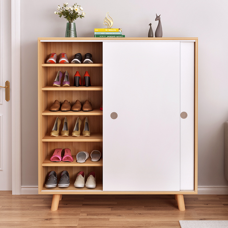 鞋柜家用门口大容量玄关柜现代简约经济型收纳鞋架实木简易储物柜|ruв категории жилой мебели, кабинет, чистка - от Buy2taobao.com для оказания профессиональной услуги покупки агента Taobao
