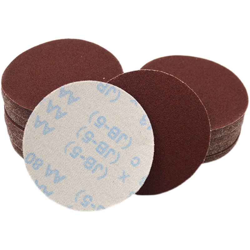 5寸jb5植绒砂纸片气磨机圆盘砂打磨抛光除o锈砂布拉绒片干磨自粘