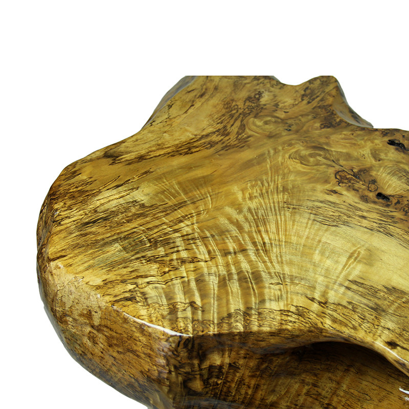 实木整料 四川金丝楠老料小叶桢楠自然茶台 精美花纹