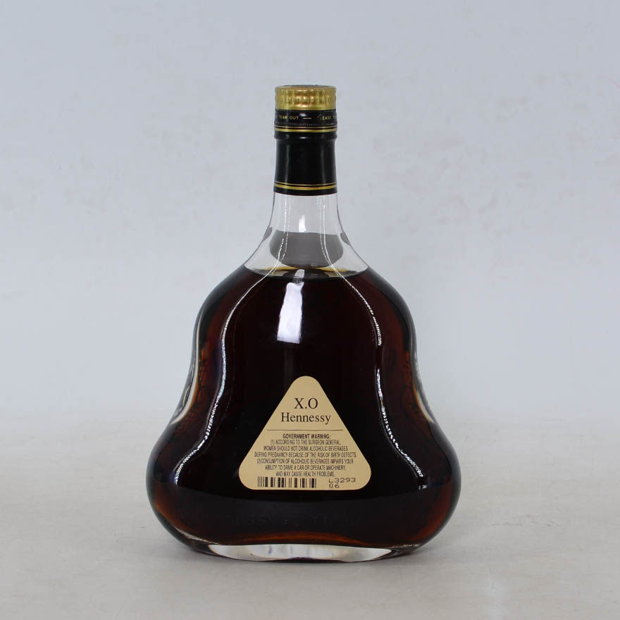 90年代 轩尼诗牙头金头xo 700ml