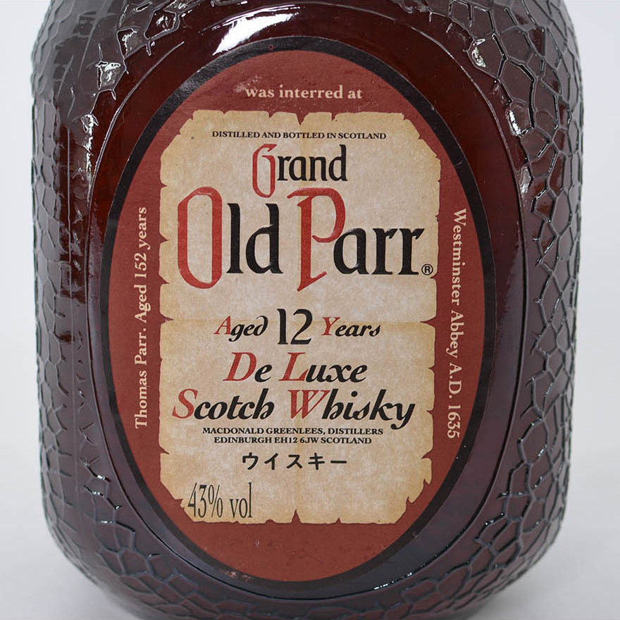 【76】80年代 大瓶935ml装 old parr 12年威士忌 3瓶