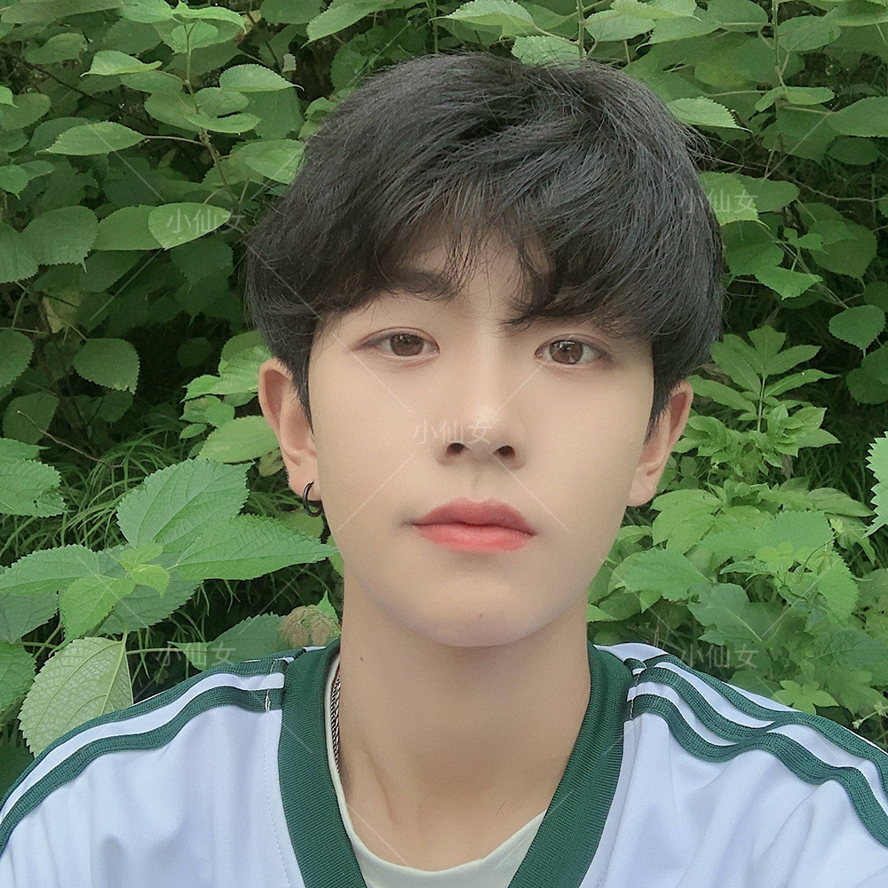 热销假头套男_网红同款假发男韩版帅气短发逼真蓬松短直发男士学生短