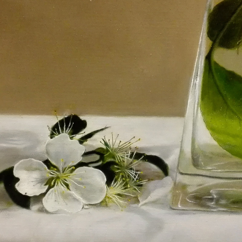 鲁迅美院 何德威《玉洁》布面油画