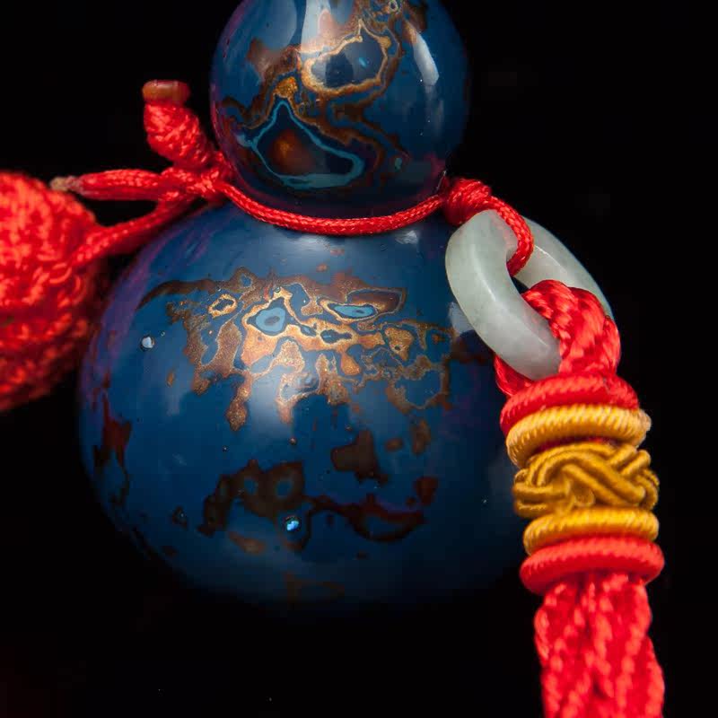 纯大漆挂件【蓝福1】福建工美出品 创意车挂 车饰