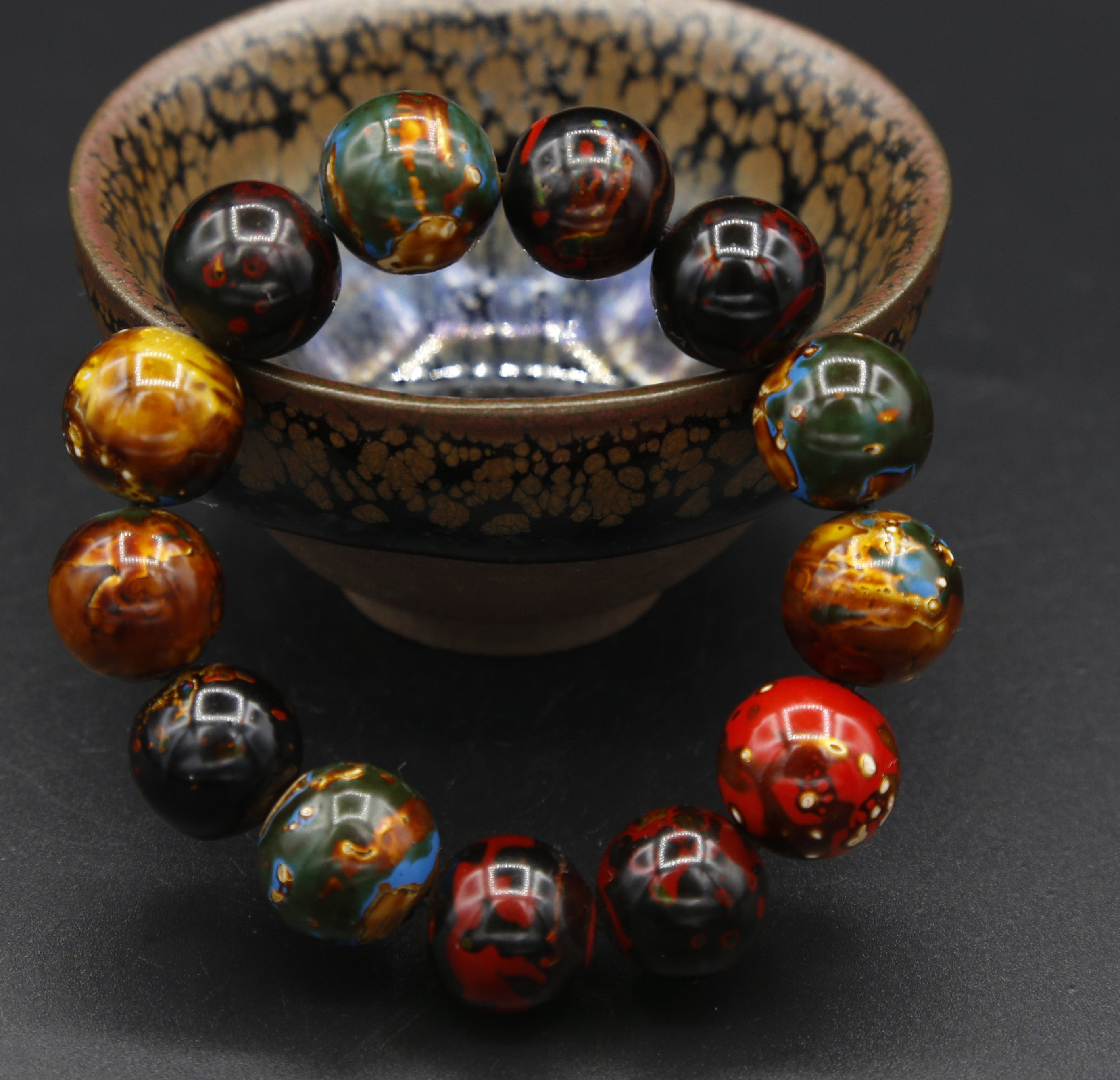 福州大漆手串 gm110446