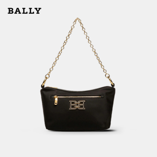 【品牌直供】BALLY/巴利女士腋下包时尚链条包百搭高级单肩斜挎包