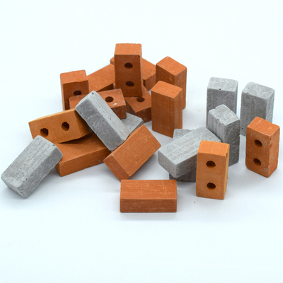 推荐理由:迷你砖块小小泥瓦匠儿童手工diy建筑模型盖房子别墅仿真砖瓦