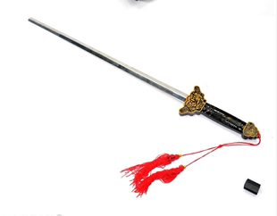 不锈钢伸缩剑折叠剑太极剑 武术剑 儿童习武剑 魔术道具剑 不开刃
