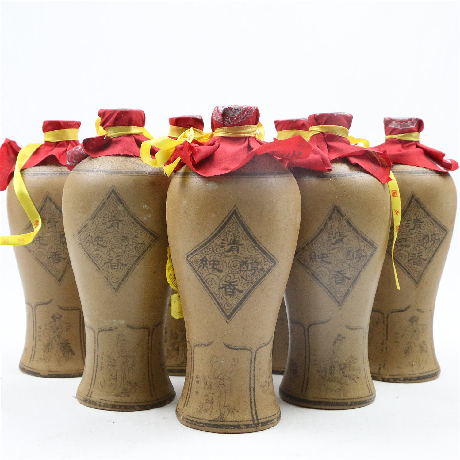 【29】约90年代末 38度 四特酒 7瓶 500ml 特香型