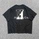 【现货折扣】IS-NESS music 23ss 黑胶唱片标语印花短袖T恤