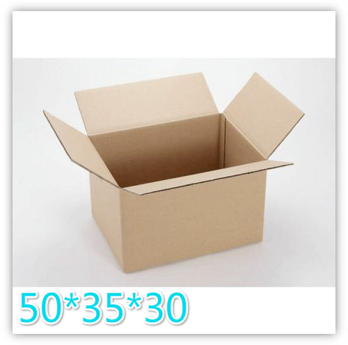 搬家新款上海市瓦楞牛皮纸板饰品包装装书大号50530快递文件箱