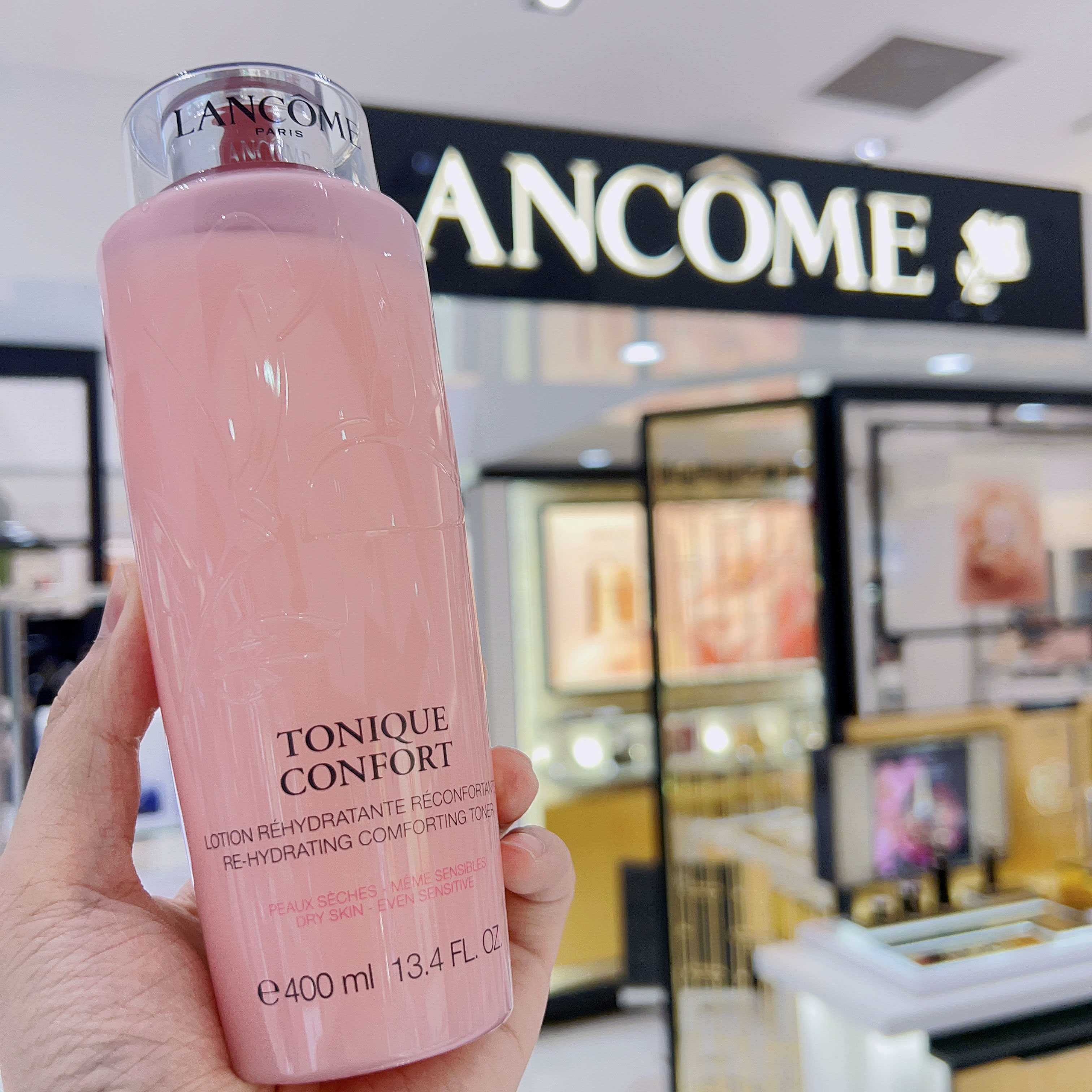 （新版）加拿大发 专柜版 Lancome兰蔻爽肤水大粉水400ml不含酒精