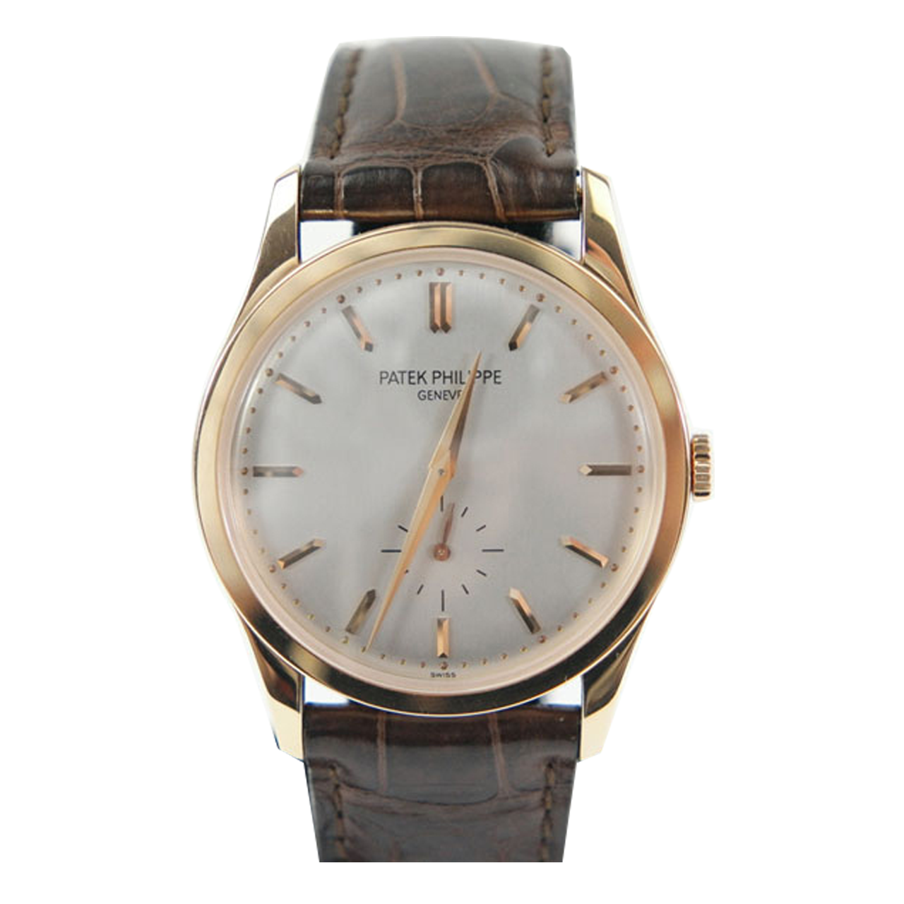 [9.5新]patek philippe百达翡丽 古典表系列750玫瑰金手动机械表