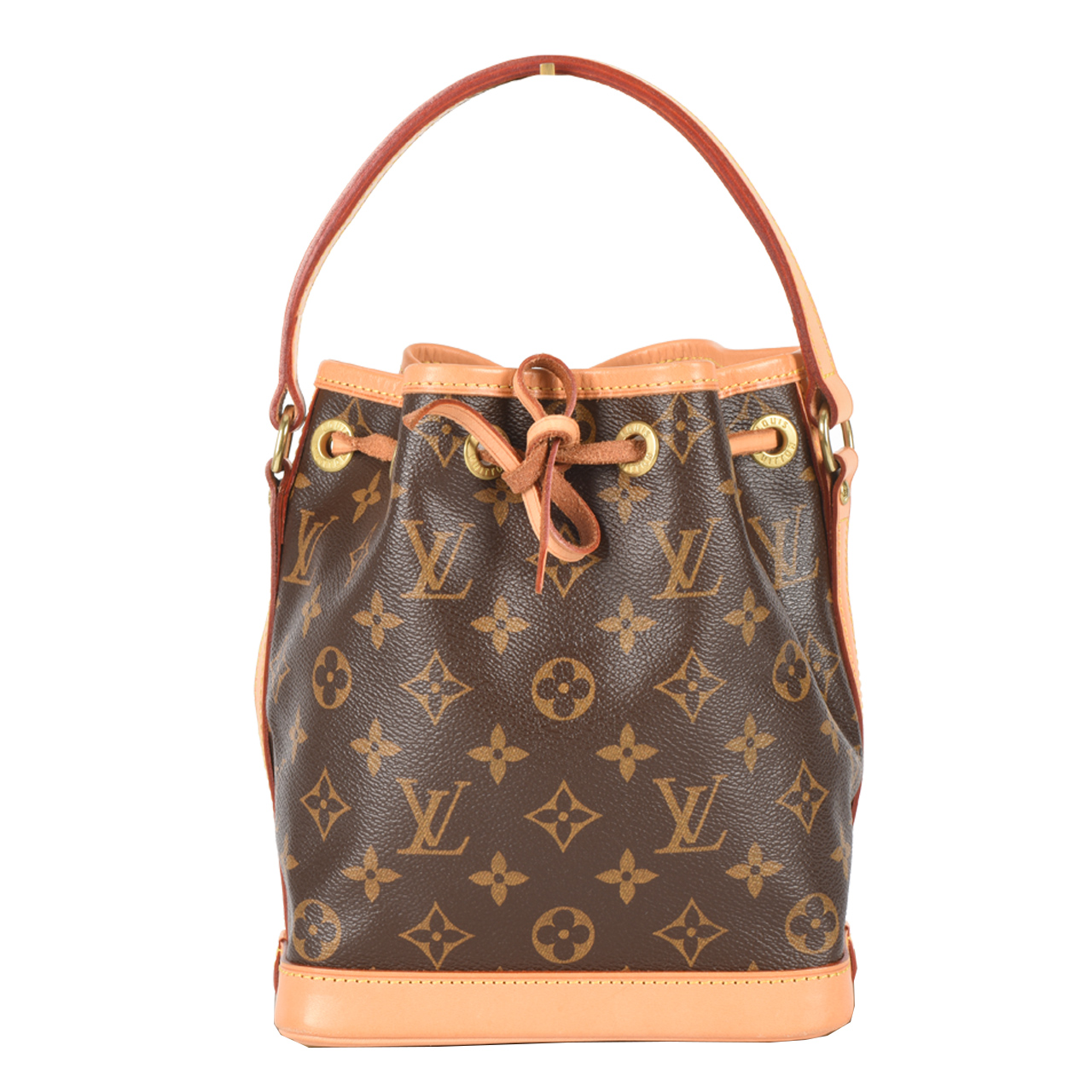 [9.5新]路易威登lv女士老花mini水桶包noe系列19002612