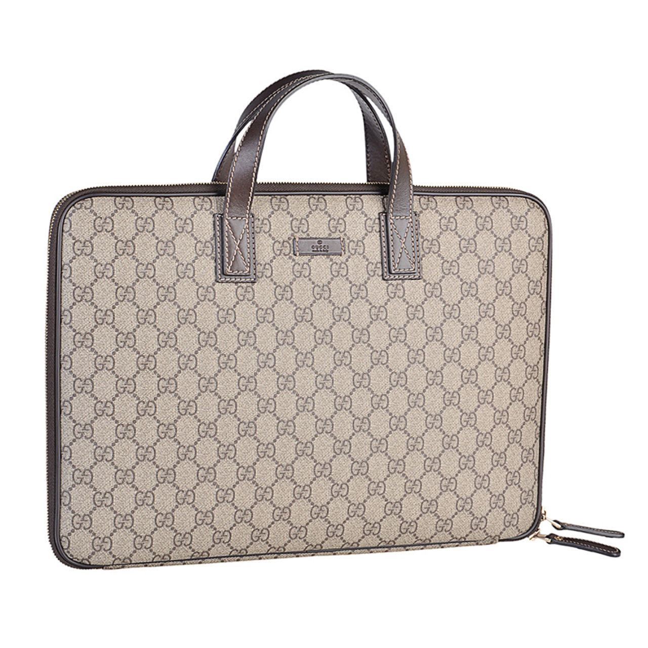 【9新】gucci/古驰 涂层帆布 电脑包