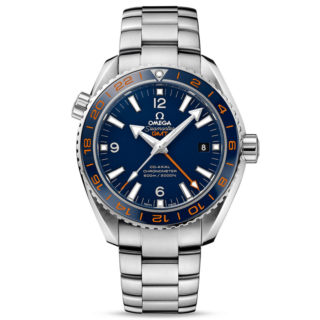 9新]欧米茄 参考公价6万自动机械男表日期双时区 - 拍卖