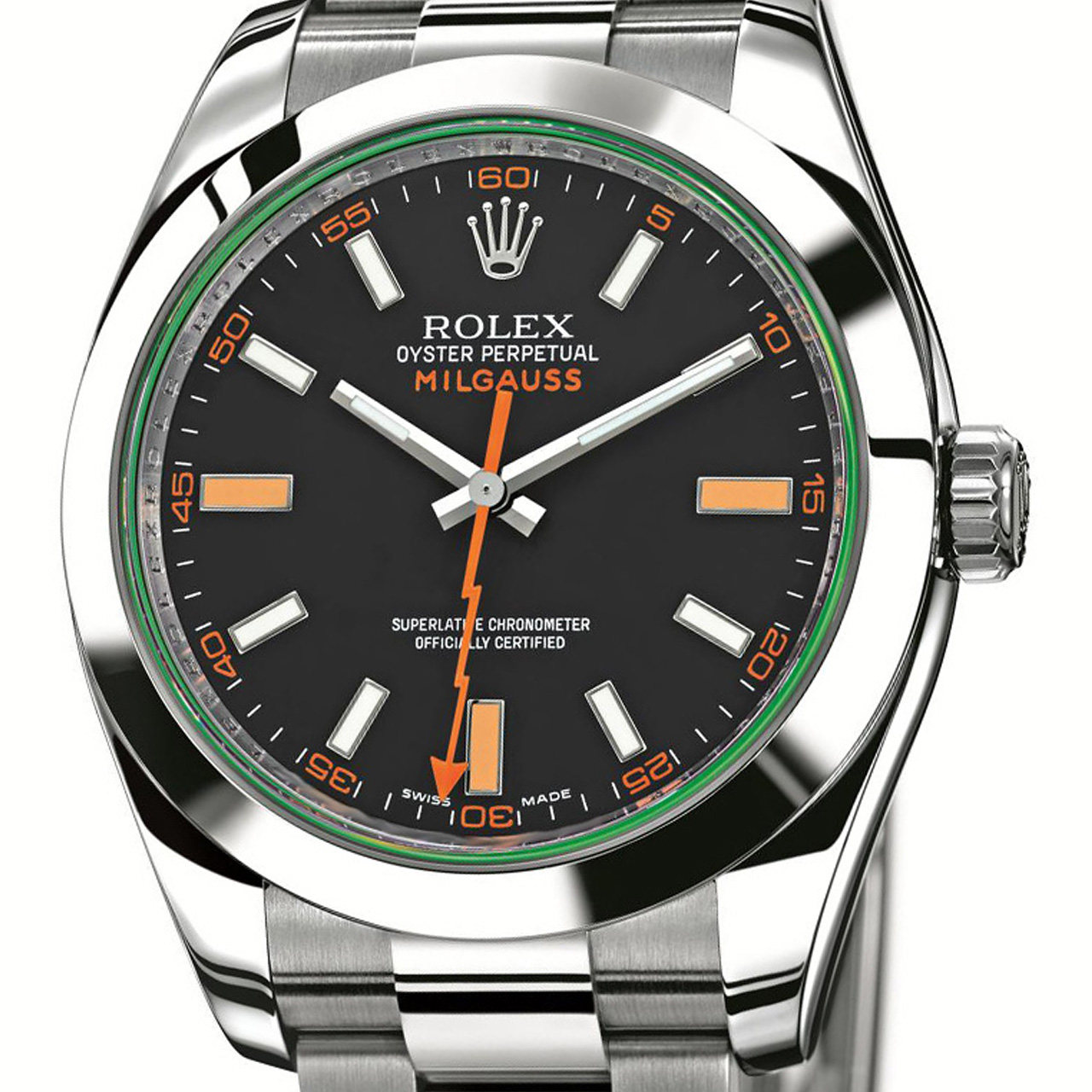 [9.5新]劳力士自动机械男表milgauss系列