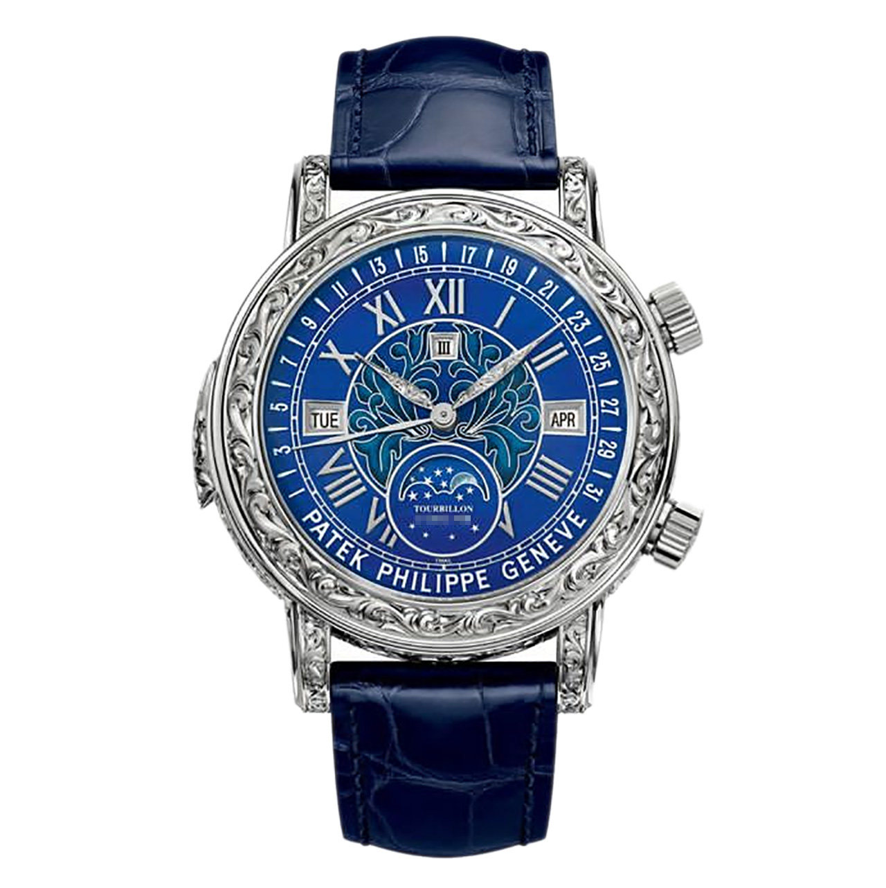 [9.8新]百达翡丽/patekphilippe手动机械男表6002g