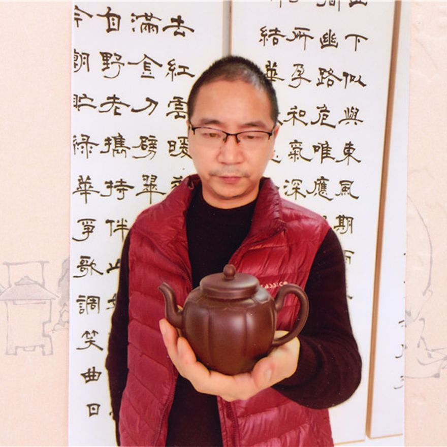 《莲花系列(四)》国家级 工艺美术师 范育君作品 340cc