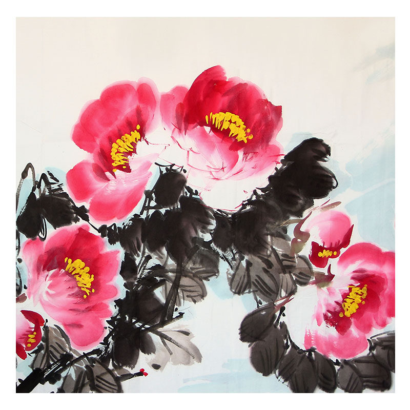 西安美院 萧焕《富贵吉祥》