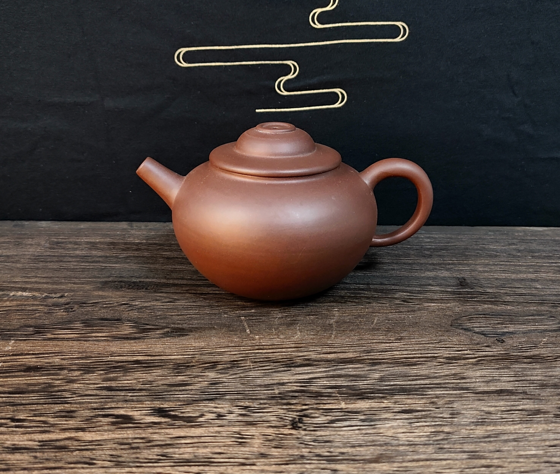 主播推荐容山堂宜兴紫砂壶紫泥渔翁壶300cc周成进zcj117