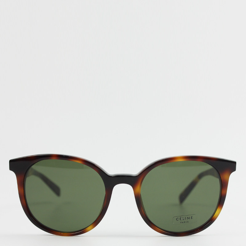 【9.5成新】celine赛琳琥珀镜框女士复古太阳镜 墨镜