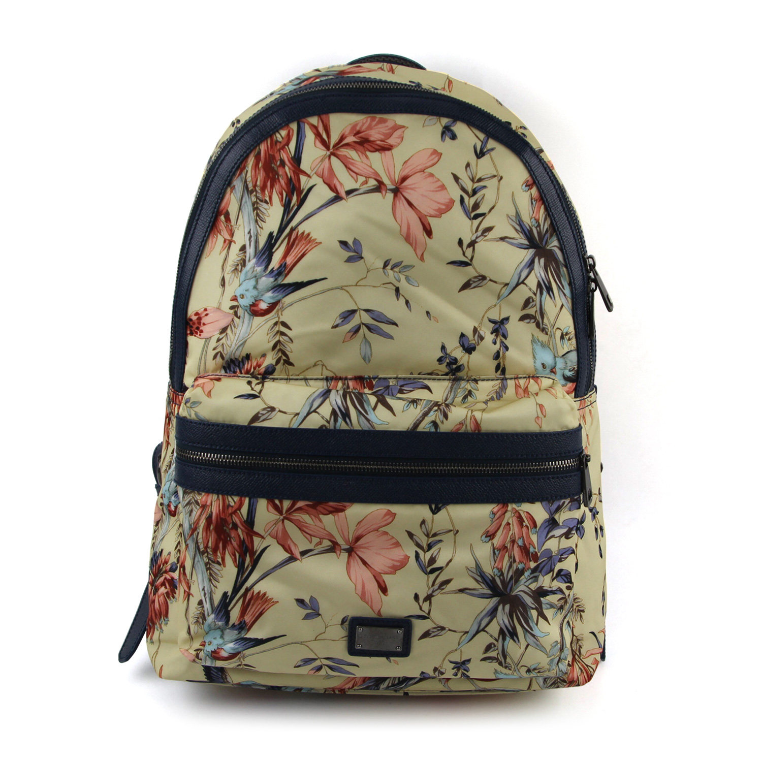 [9.9新]杜嘉班纳dg花色帆布双肩包