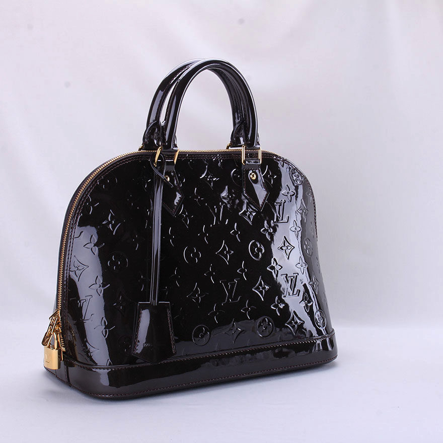 [9.8新]展示品路易威登lv女士漆皮手提包 170812964