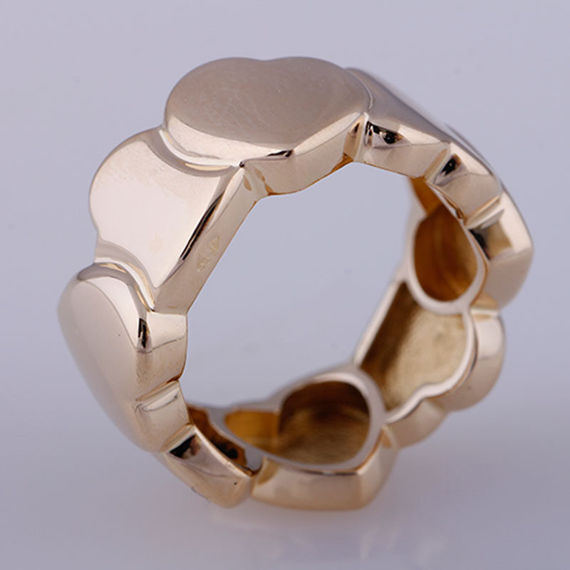 [9.5新] 弗雷德 18k黄金 心形 戒指 52