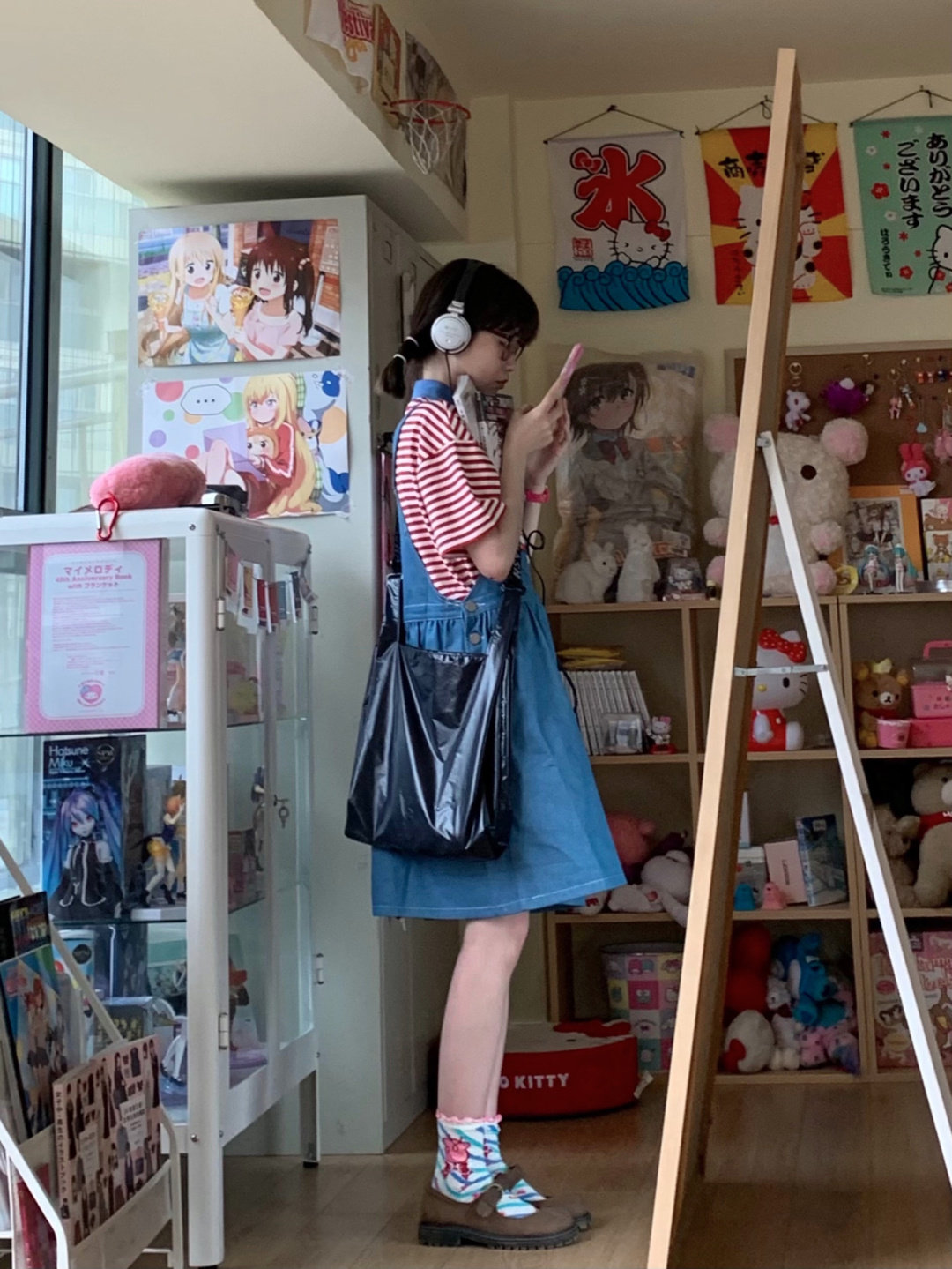 盐系微胖穿搭裙子小个子套装日系软妹可爱可甜牛仔连衣裙两件套女