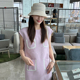 日本棉麻针织水桶帽透气洋气镂空平顶渔夫帽时尚百搭春夏女士盆帽