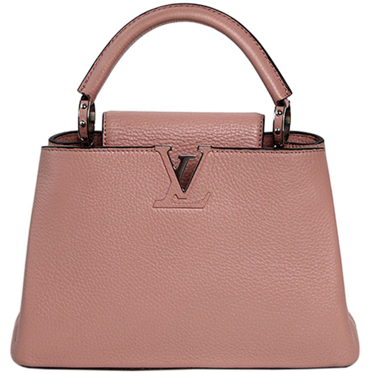 【9.5新】lv 路易威登 capucines bb 牛皮 手提 单肩 斜挎包 女包