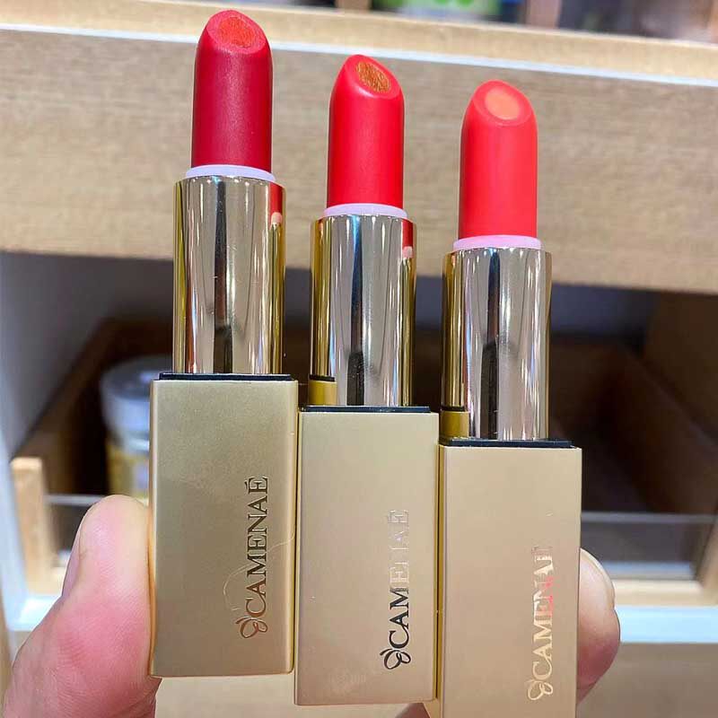 嘉媚乐玫瑰双色精油口红唇膏哑光不干 礼盒拆出裸支装 全新特价