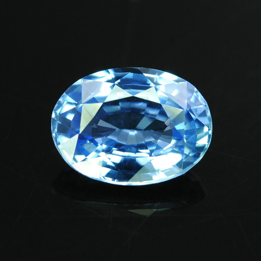 1.20克拉 玻璃体 蓝宝石裸石 火彩好 可镶嵌做款