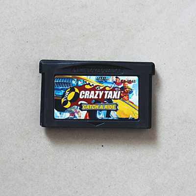 gba 疯狂出租车 疯狂的士 英文版 ndsl游戏卡带 掌机游戏机卡