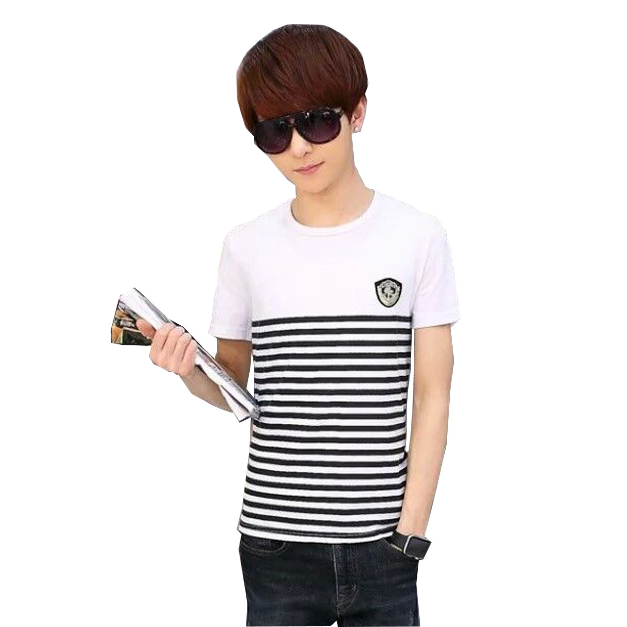 青少年男装12-13-14-15-16岁男孩子短袖纯棉t恤初中小学生夏天t衣