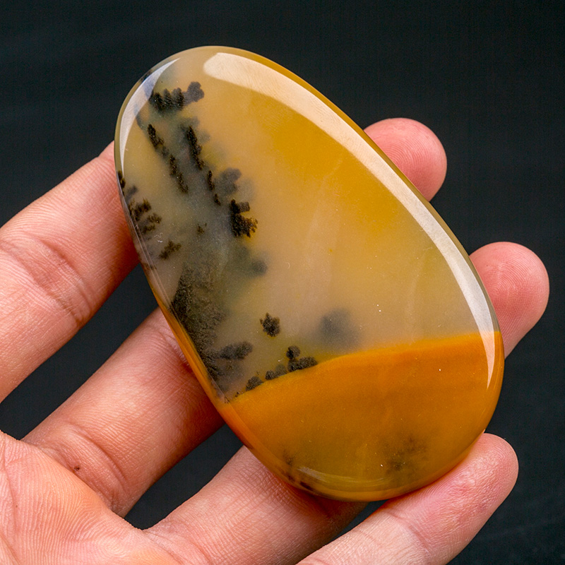 纯天然a货黄龙玉 草花料【草花牌】挂件77.5g