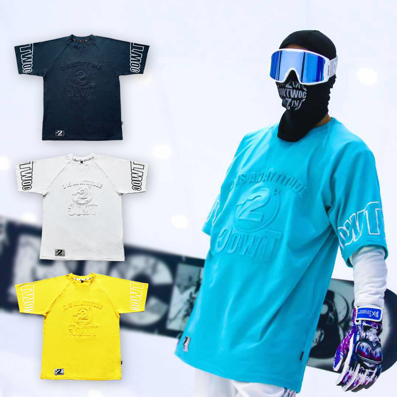 零下二度TWOC1920新款纯棉T恤衫情侣单双板滑雪服潮牌短袖体恤在类目 户外/登山/野营/旅行用品, 户外服装, 滑雪服, 滑雪衣中 - 来自Buy2taobao.com提供专业的淘宝代购服务