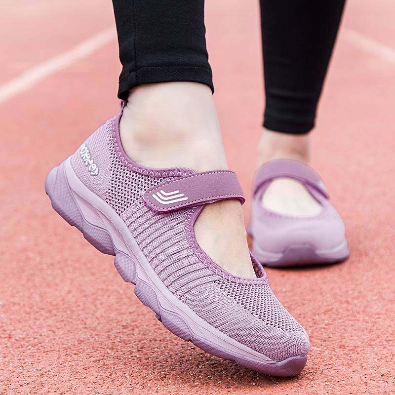 足力健老人鞋旗舰店正品夏季妈妈鞋女