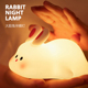 Rabbit Night Lamp | 大脸兔伴睡灯 拍打感应 延时关灯 亮度调节